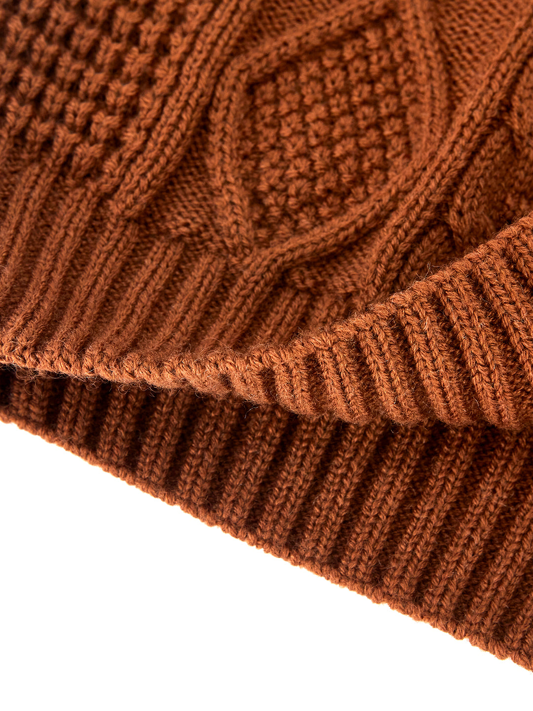 Unlogical Poem Cat Embroidery Patchwork Lace Wool Knit Sweater