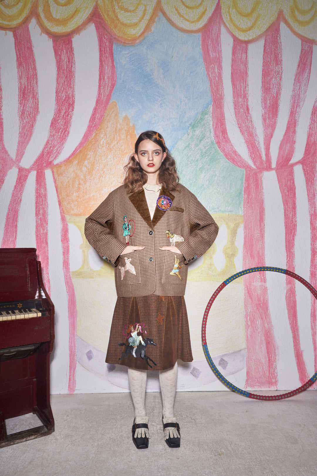 Corduroy Embroidered Suit | UNLOGICAL POEM – Unlogical Poem