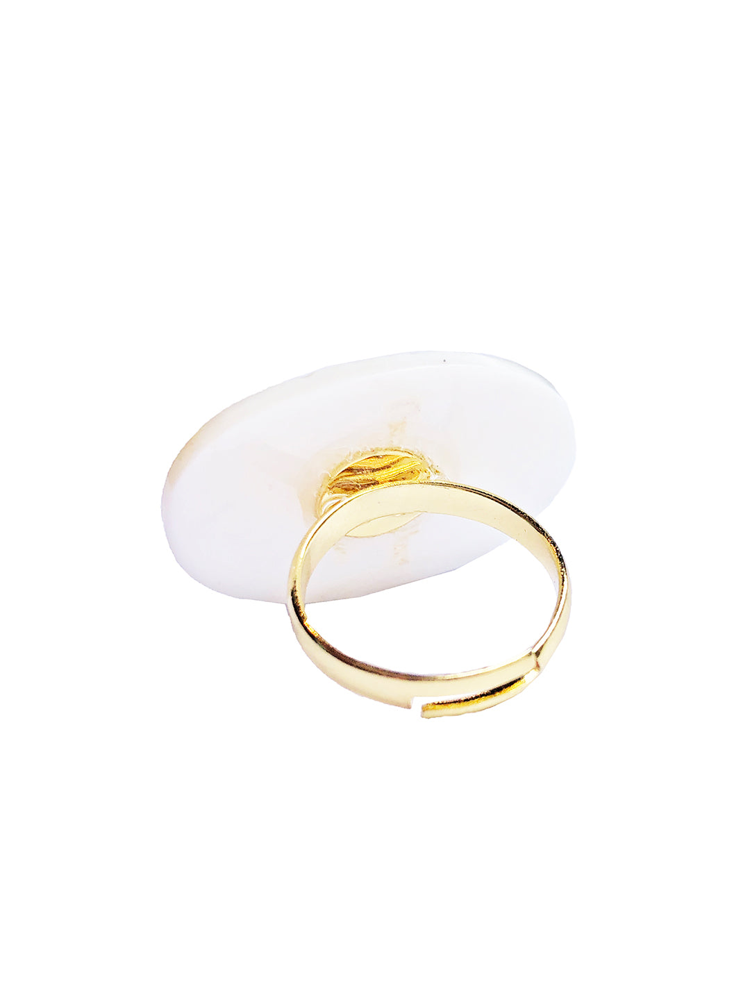 Unlogical Poem Hand/Bird shaped Natural Shell Ring