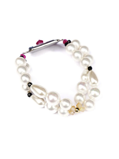 Unlogical Poem Hand-shaped Natural Shell Bracelet