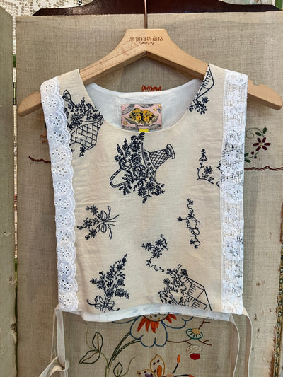 Unlogical Poem Vintage Patchwork Floral Vest – Multiple Styles