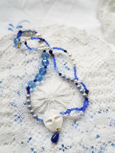 Unlogical Poem Baroque Handmade Doll Necklace