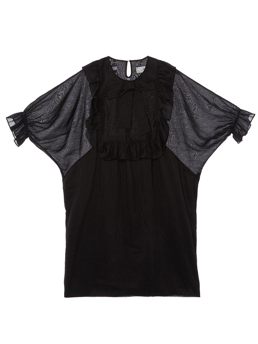 Unlogical Poem White Batwing Sleeve Doll Dress