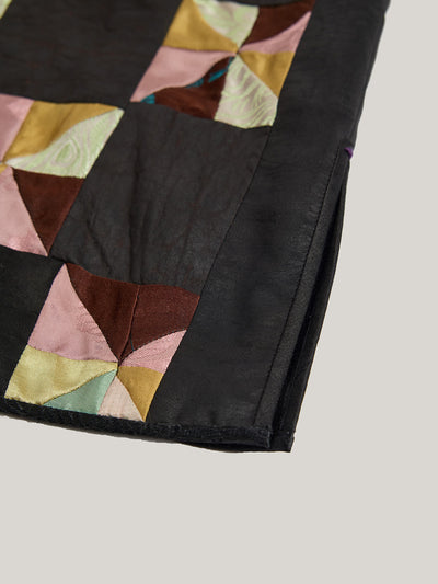 Katliax Miao ethnic group Patckwork Silk Vest