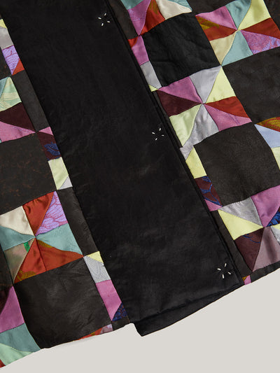 Katliax Miao ethnic group Patckwork Silk Blazer