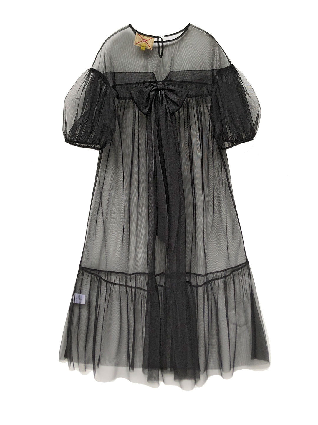 Victorian Style Black Mesh Dress | UNLOGICAL POEM – Unlogical Poem