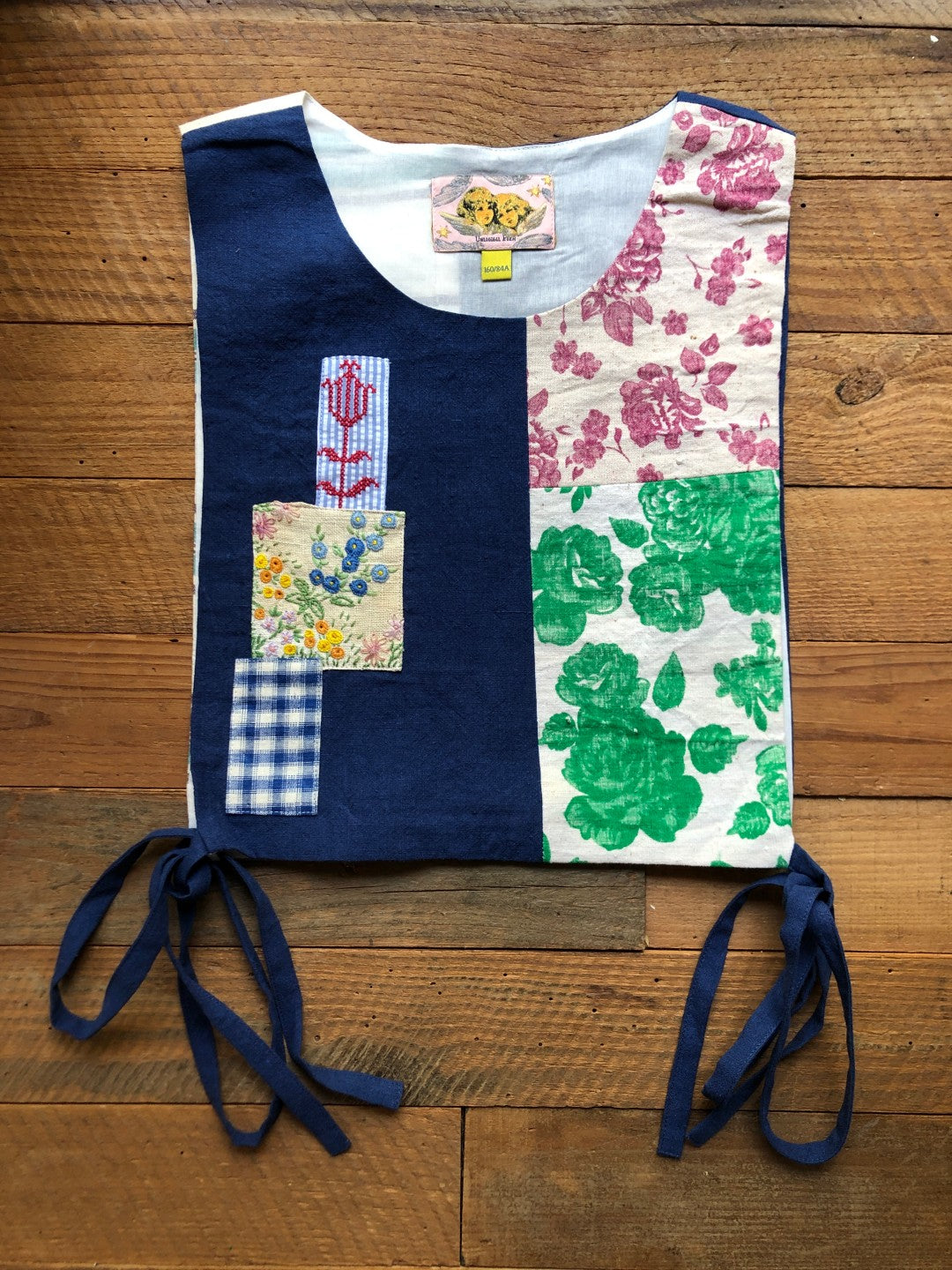 Unlogical Poem Vintage Patchwork Floral Vest – Multiple Styles