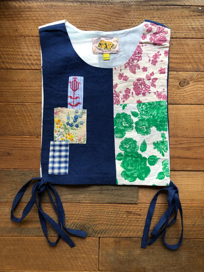 Unlogical Poem Vintage Patchwork Floral Vest – Multiple Styles