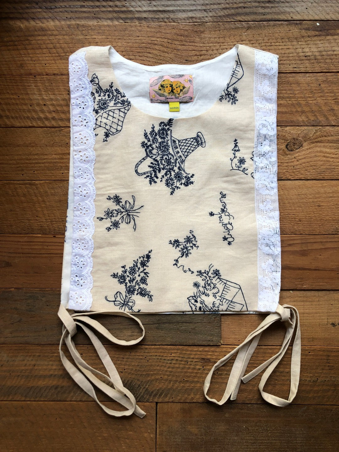 Unlogical Poem Vintage Patchwork Floral Vest – Multiple Styles
