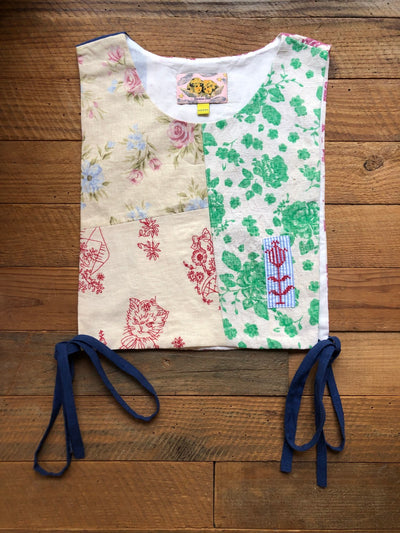 Unlogical Poem Vintage Patchwork Floral Vest – Multiple Styles