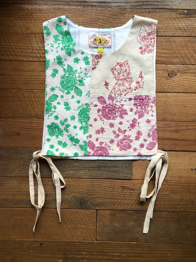 Unlogical Poem Vintage Patchwork Floral Vest – Multiple Styles