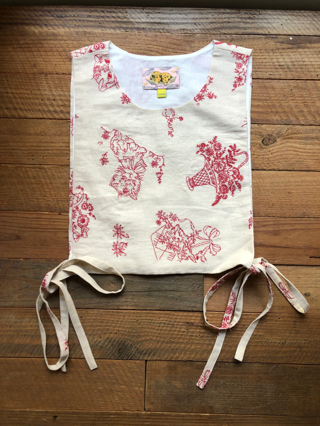 Unlogical Poem Vintage Patchwork Floral Vest – Multiple Styles