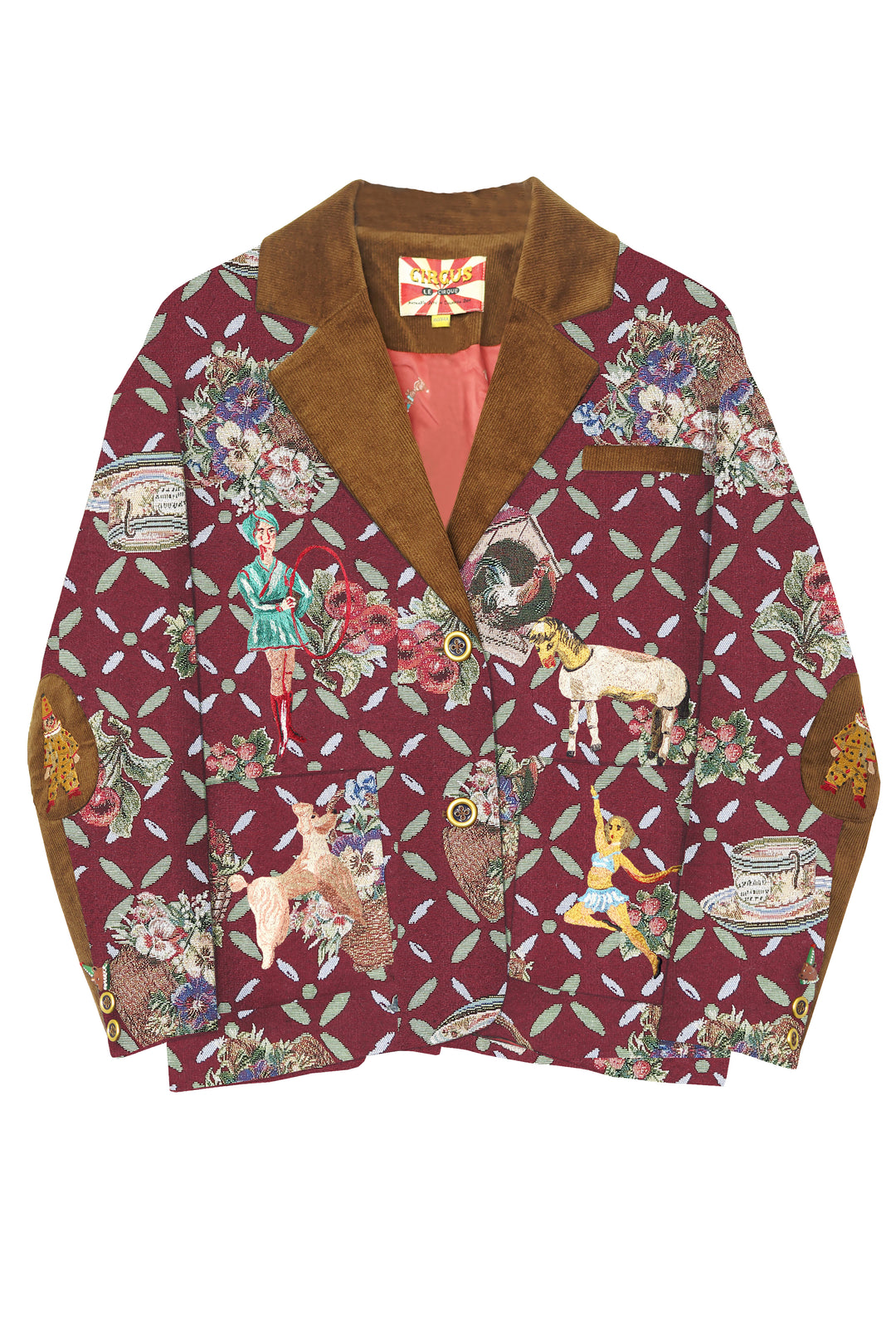 Corduroy Embroidered Suit | UNLOGICAL POEM – Unlogical Poem