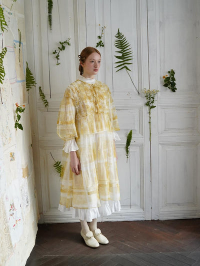 Unlogical Poem Versatile Mesh Layered Overlay Dress