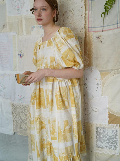 Unlogical Poem Asymmetrical Hem  Dress with Open Back and Bow