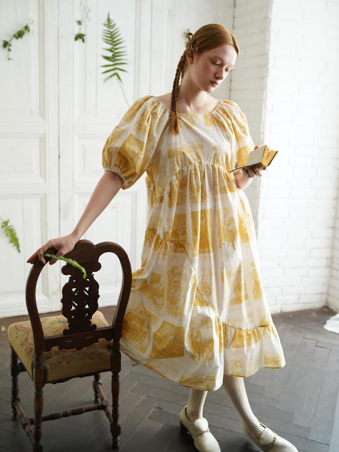 Unlogical Poem Asymmetrical Hem  Dress with Open Back and Bow