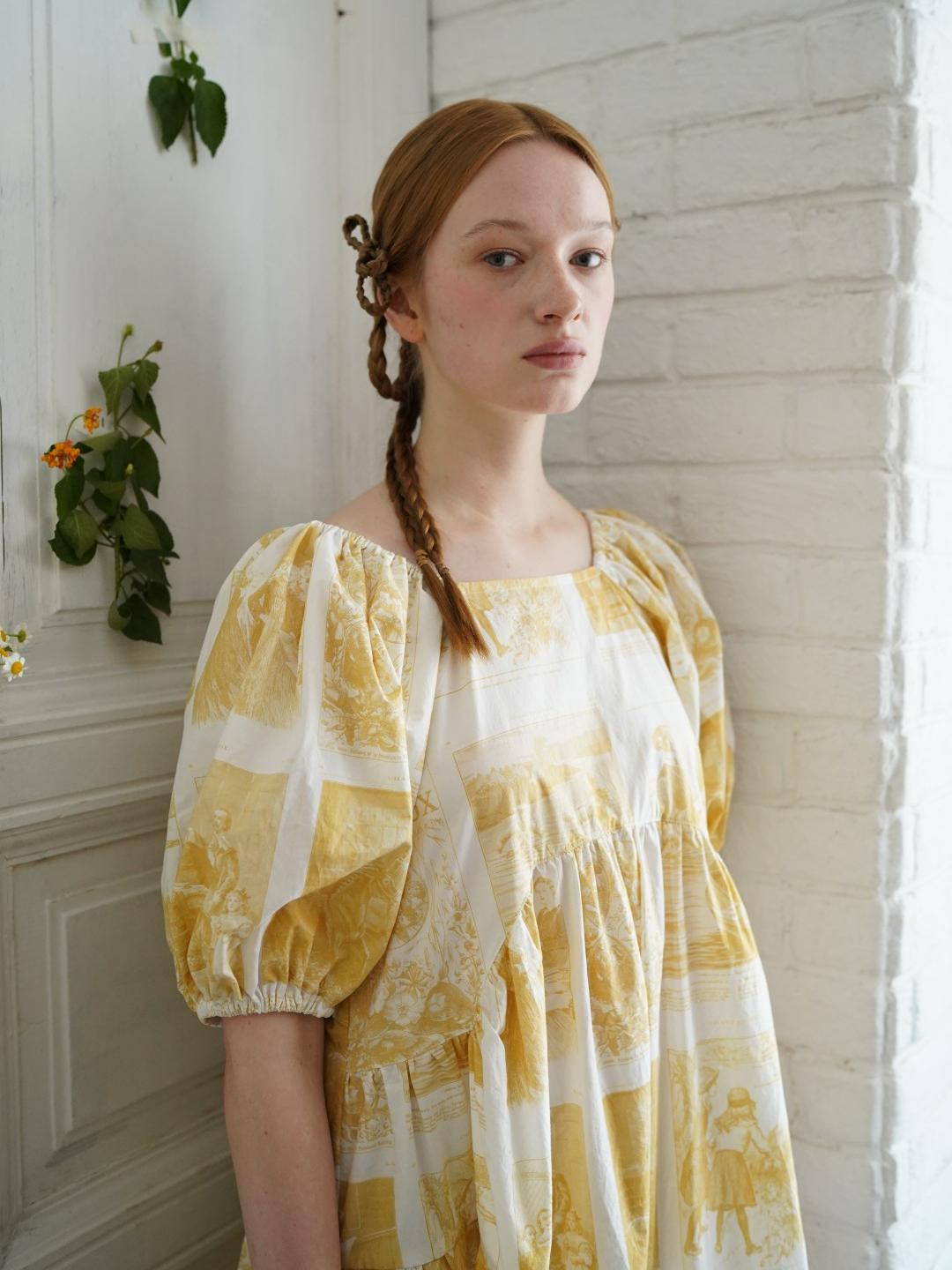 Unlogical Poem Asymmetrical Hem  Dress with Open Back and Bow