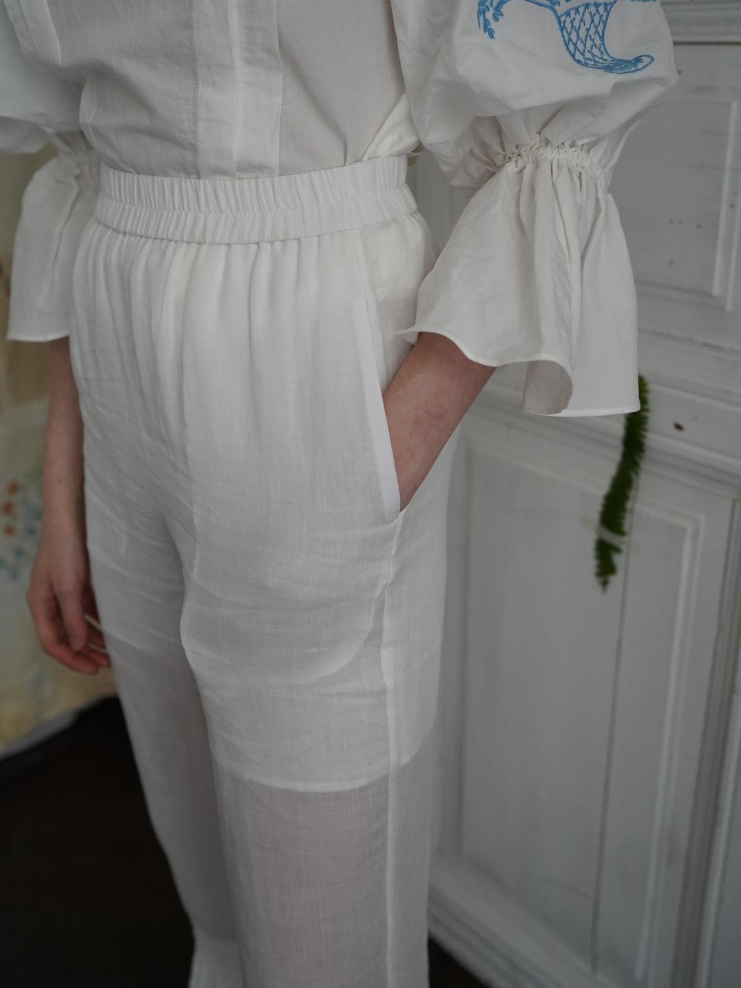 Unlogical Poem Victorian-Style Lace Ruffled Leggings