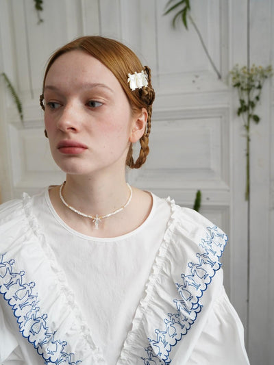 Unlogical Poem Vintage Style Natural Shell Necklace