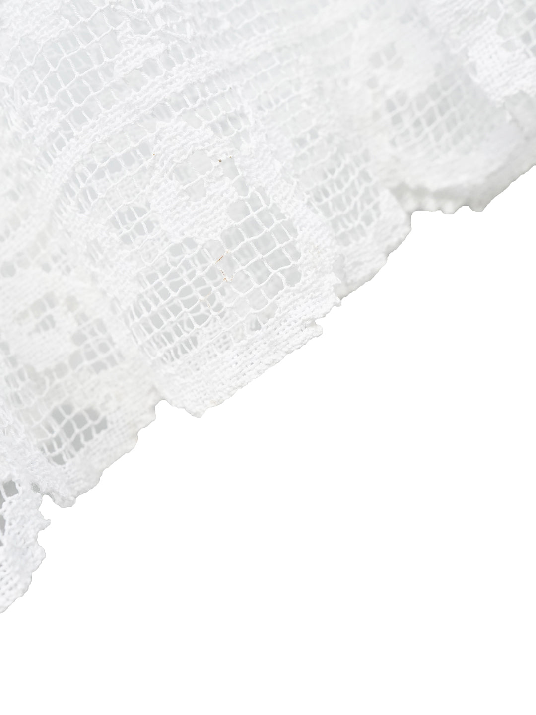 Unlogical Poem Vintage Style Poetry Embroidery Lace Ramie Dress Smock