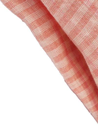 Unlogical Poem Handmade Yoyo Flower Bow Piano Embroidered Linen Bud Dress