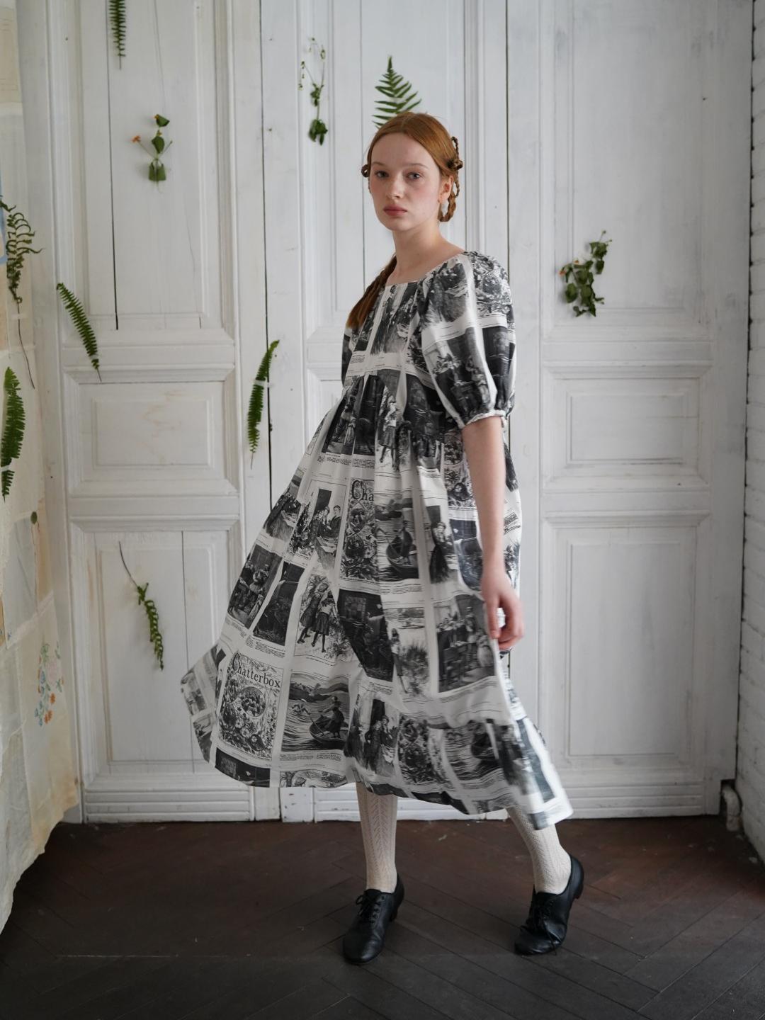 Unlogical Poem Asymmetrical Hem  Dress with Open Back and Bow