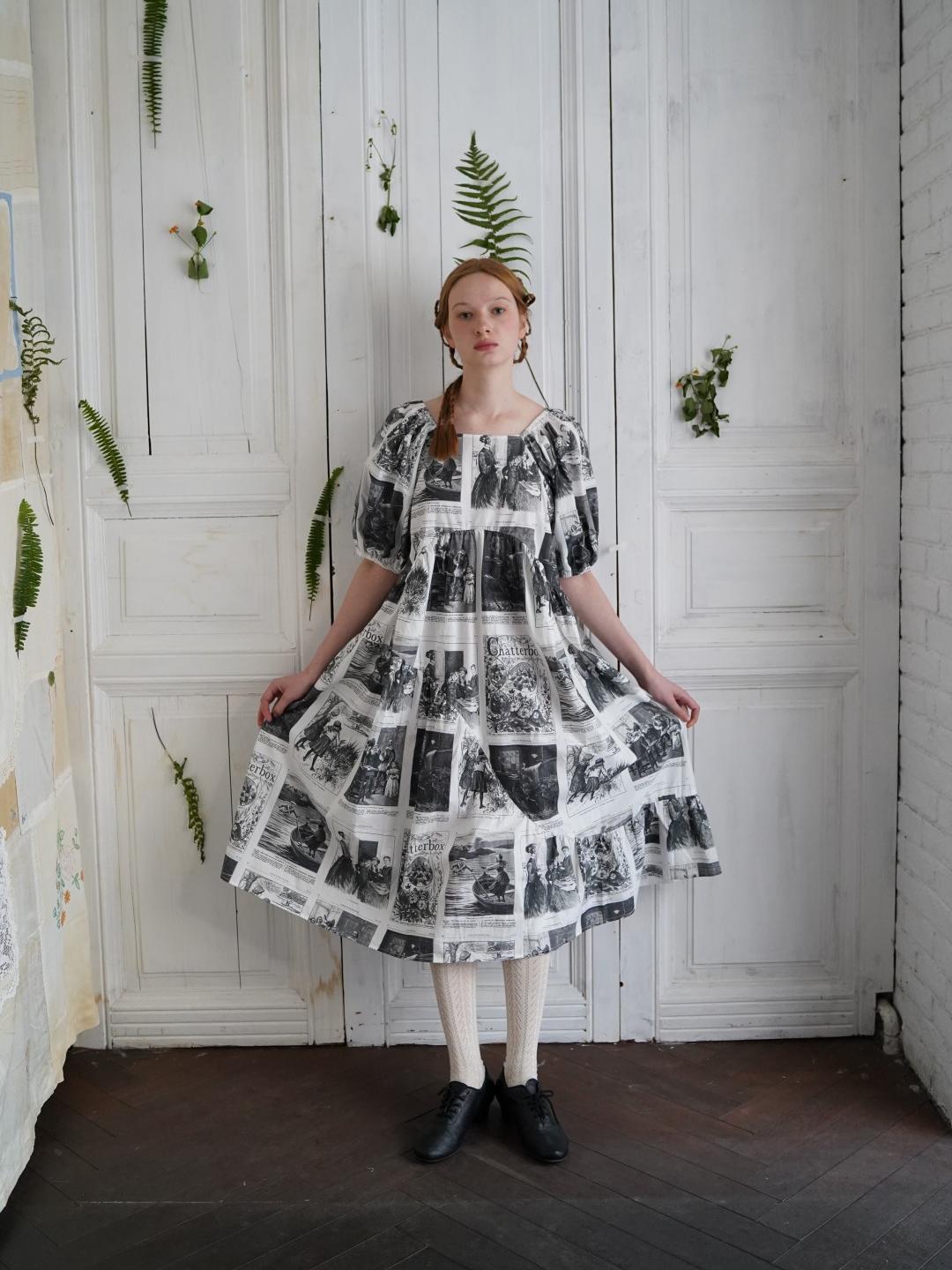 Unlogical Poem Asymmetrical Hem  Dress with Open Back and Bow