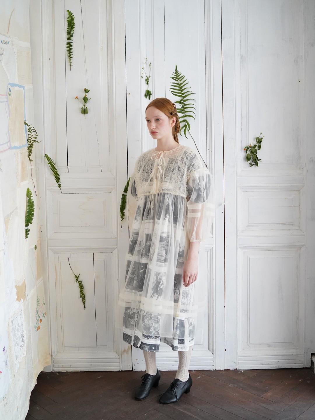 Unlogical Poem Versatile Mesh Layered Overlay Dress (Multi Color)