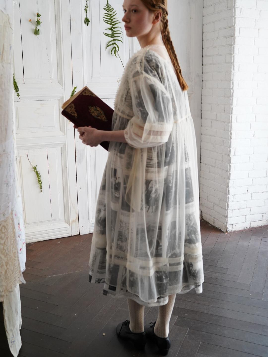 Unlogical Poem Asymmetrical Hem  Dress with Open Back and Bow