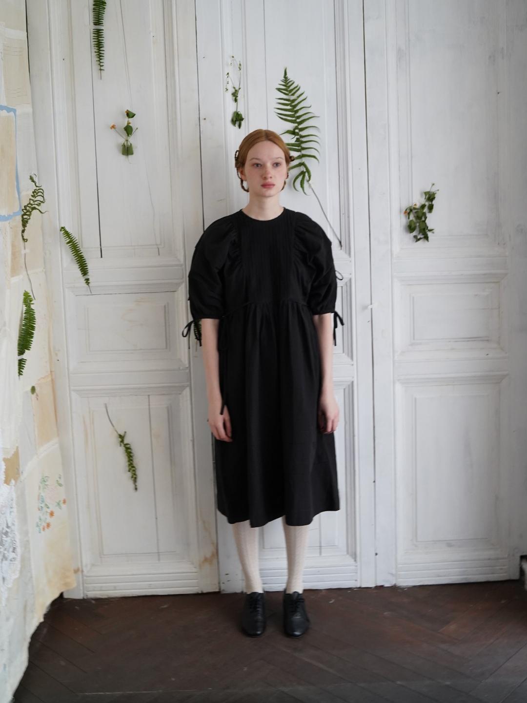 Unlogical Poem Vintage-Style Puff Sleeve Printed Dress