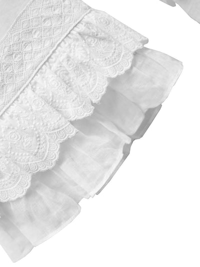 Unlogical Poem Victorian-Style Lace Ruffled Leggings
