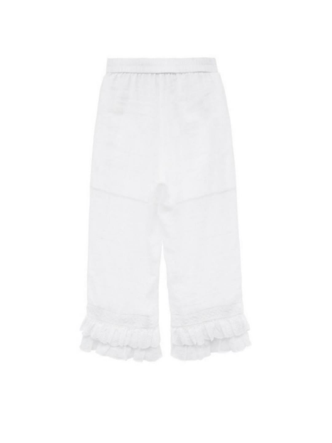 Unlogical Poem Victorian-Style Lace Ruffled Leggings