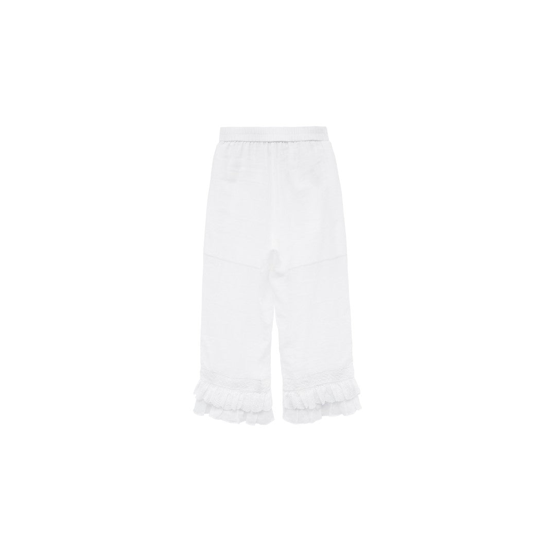 Unlogical Poem Victorian-Style Lace Ruffled Leggings