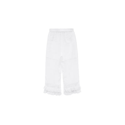 Unlogical Poem Victorian-Style Lace Ruffled Leggings