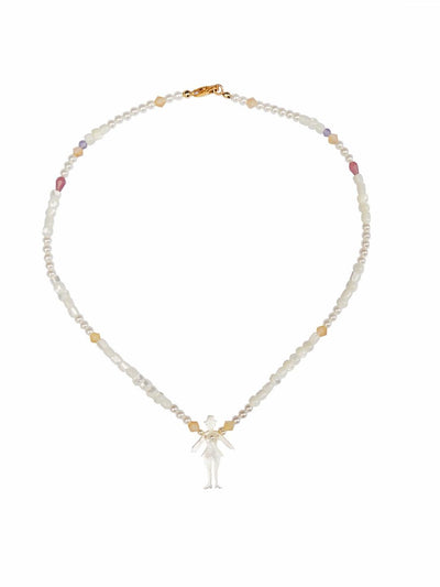 Unlogical Poem Vintage Style Natural Shell Necklace