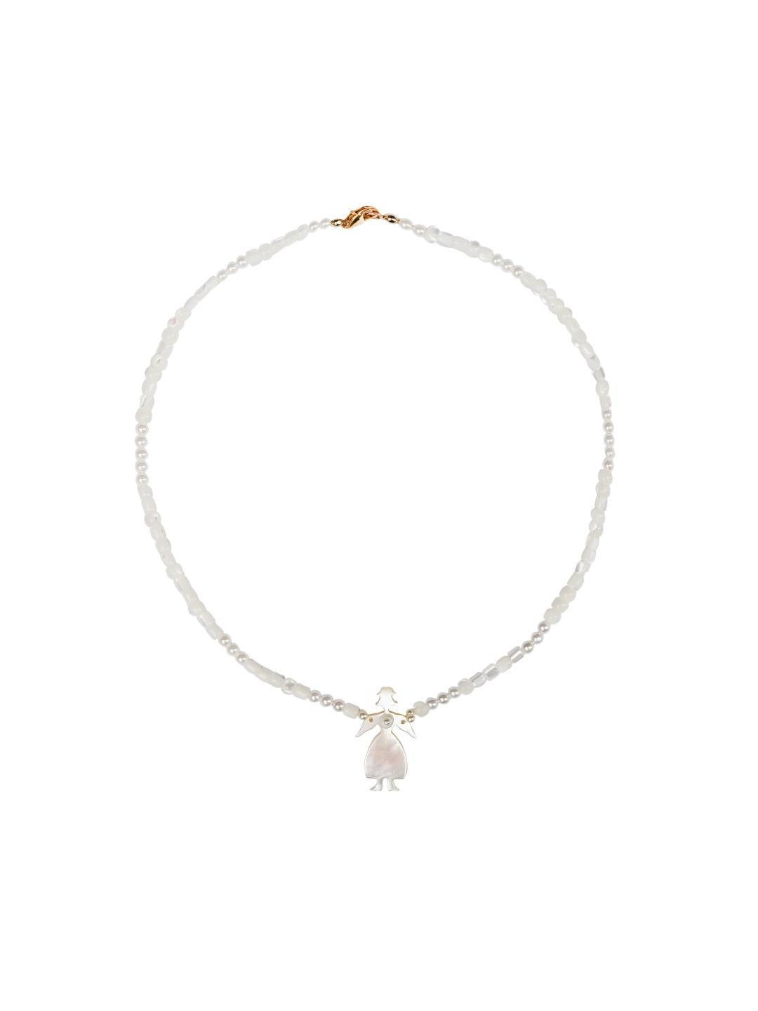 Unlogical Poem Vintage Style Natural Shell Necklace