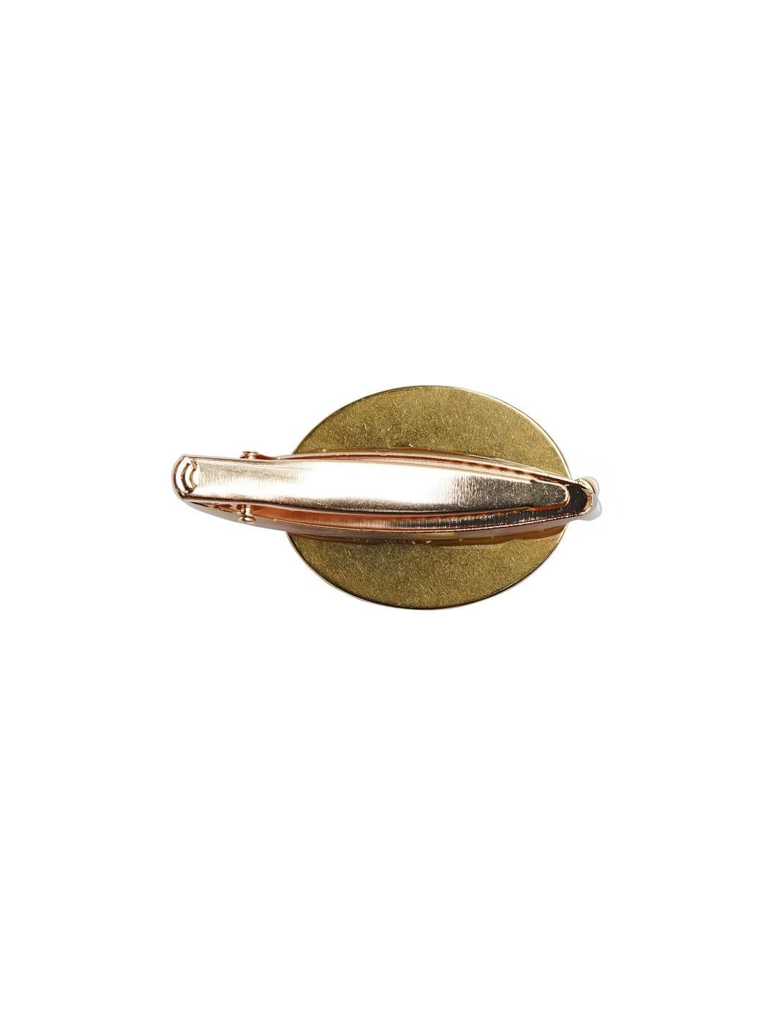 Unlogical Poem Contrasting Colors Handmade Natural Shell Hairpin