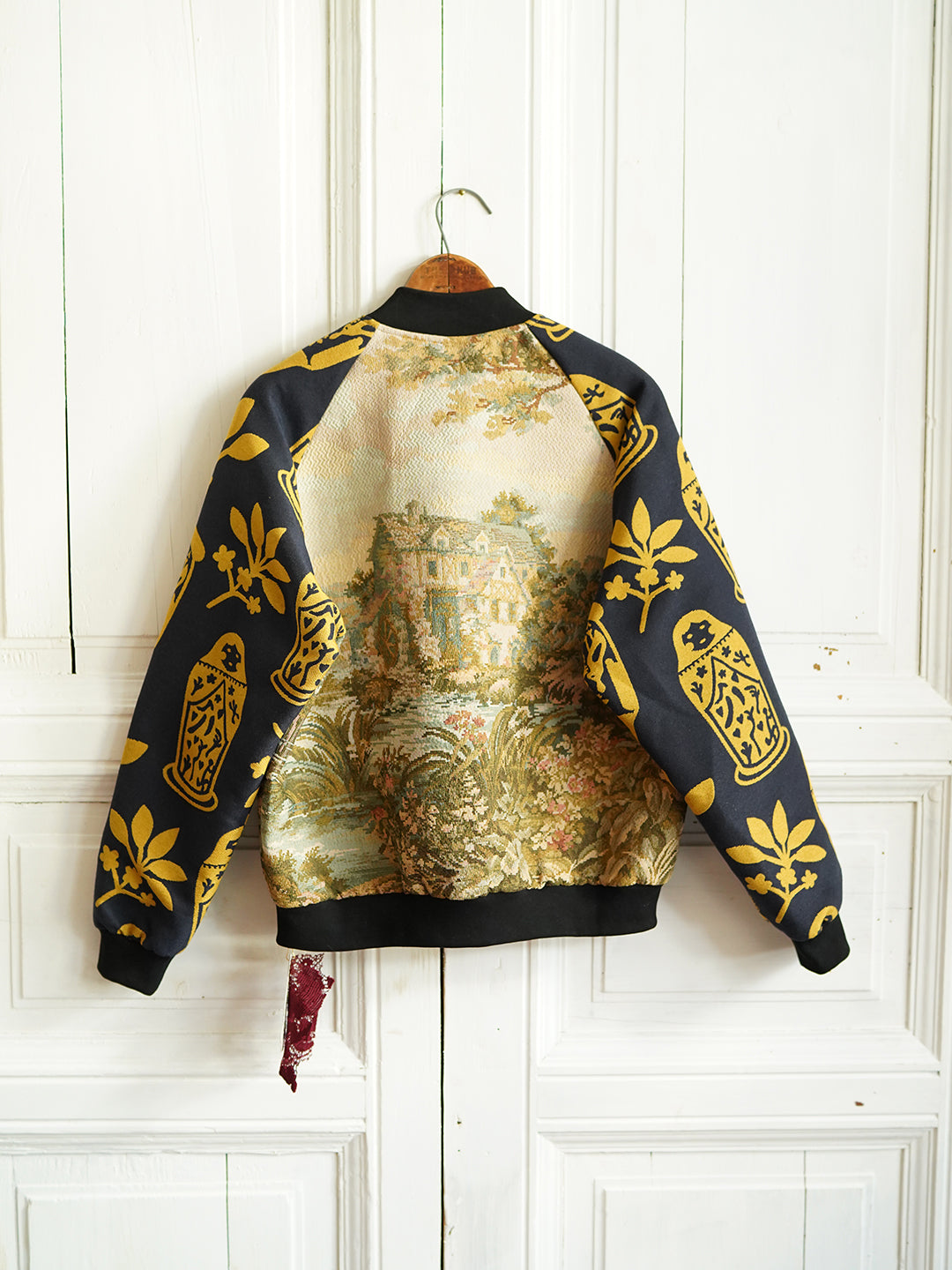 Unlogical Poem Retro style Doll Patchwork Souvenir Jacket