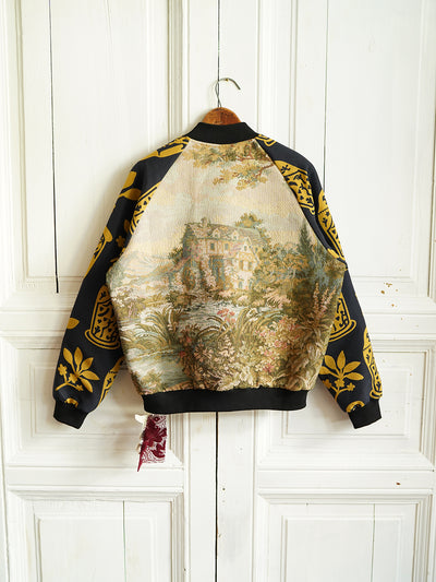 Unlogical Poem Retro style Doll Patchwork Souvenir Jacket