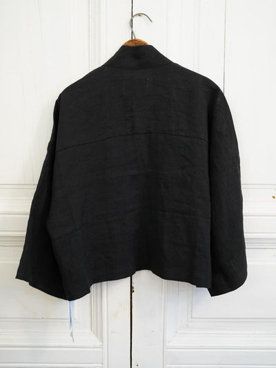 Unlogical Poem Silk Organza Pierrot Embroidery  Kimono