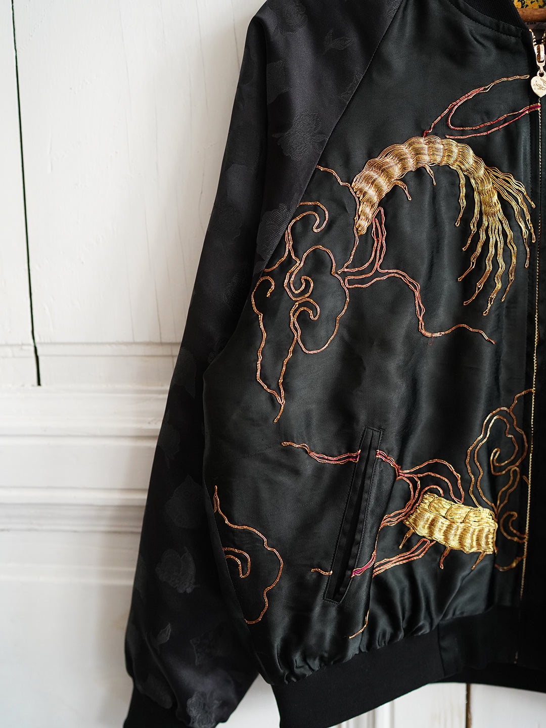 Unlogical Poem Classical Style Gold Embroidery Souvenir Jacket