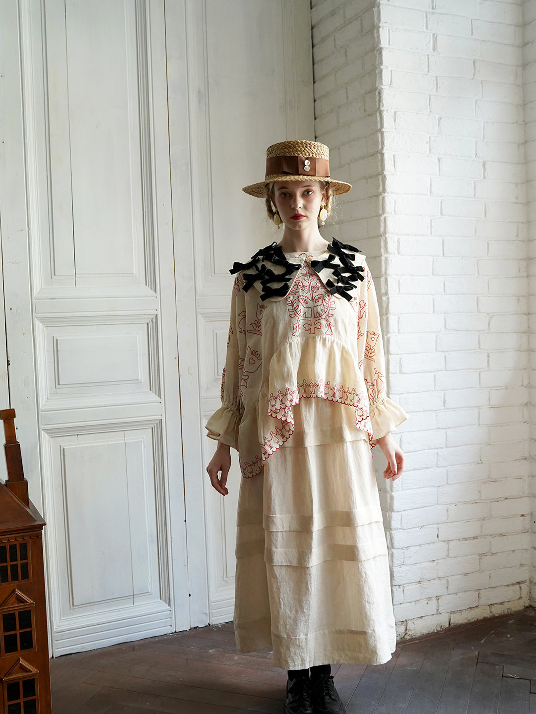 口コミ・レビューで人気商品を探そう Unlogical Falsecollar Style Retro Poem ジャケット・アウター