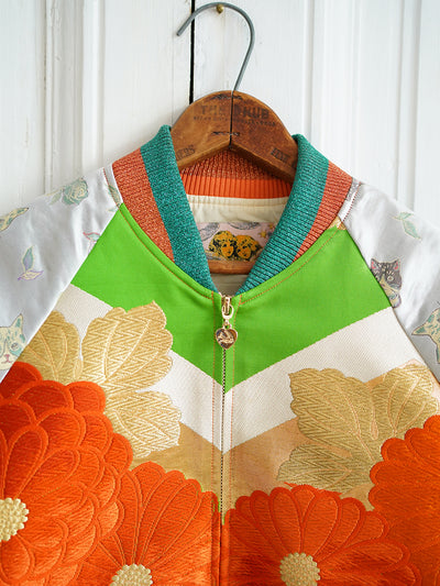 Unlogical Poem Classical Style Brocade Patchwork Souvenir Jacket