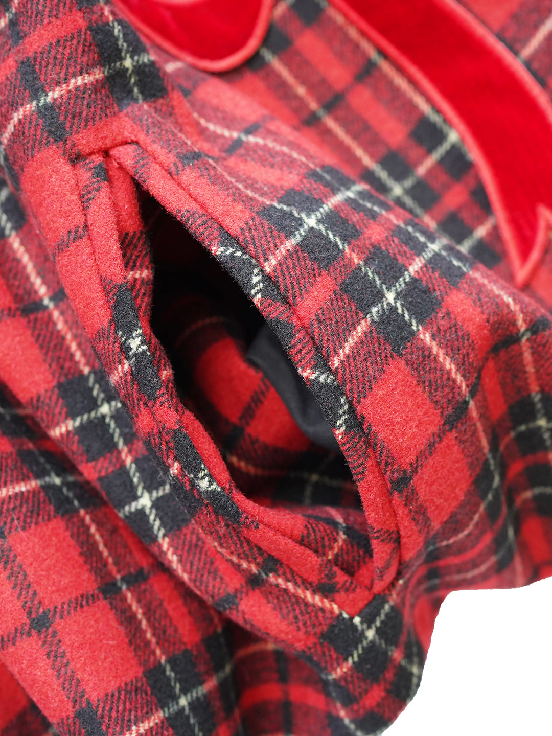 Unlogical Poem Victorian-style Tartan Woolen Top/Skirt