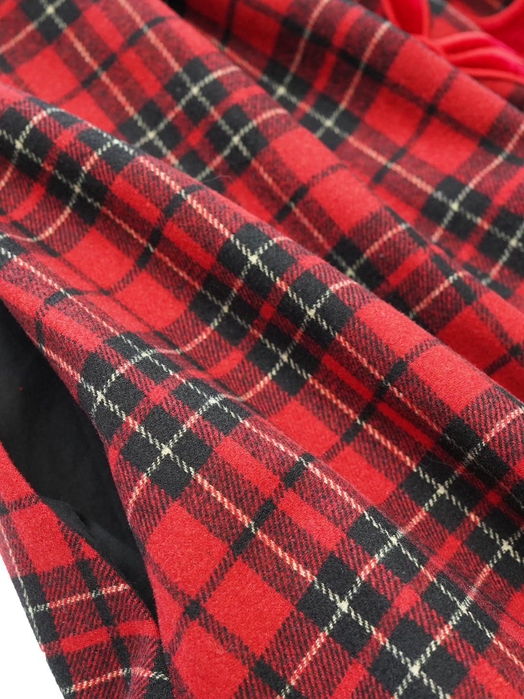 Unlogical Poem Victorian-style Tartan Woolen Top/Skirt