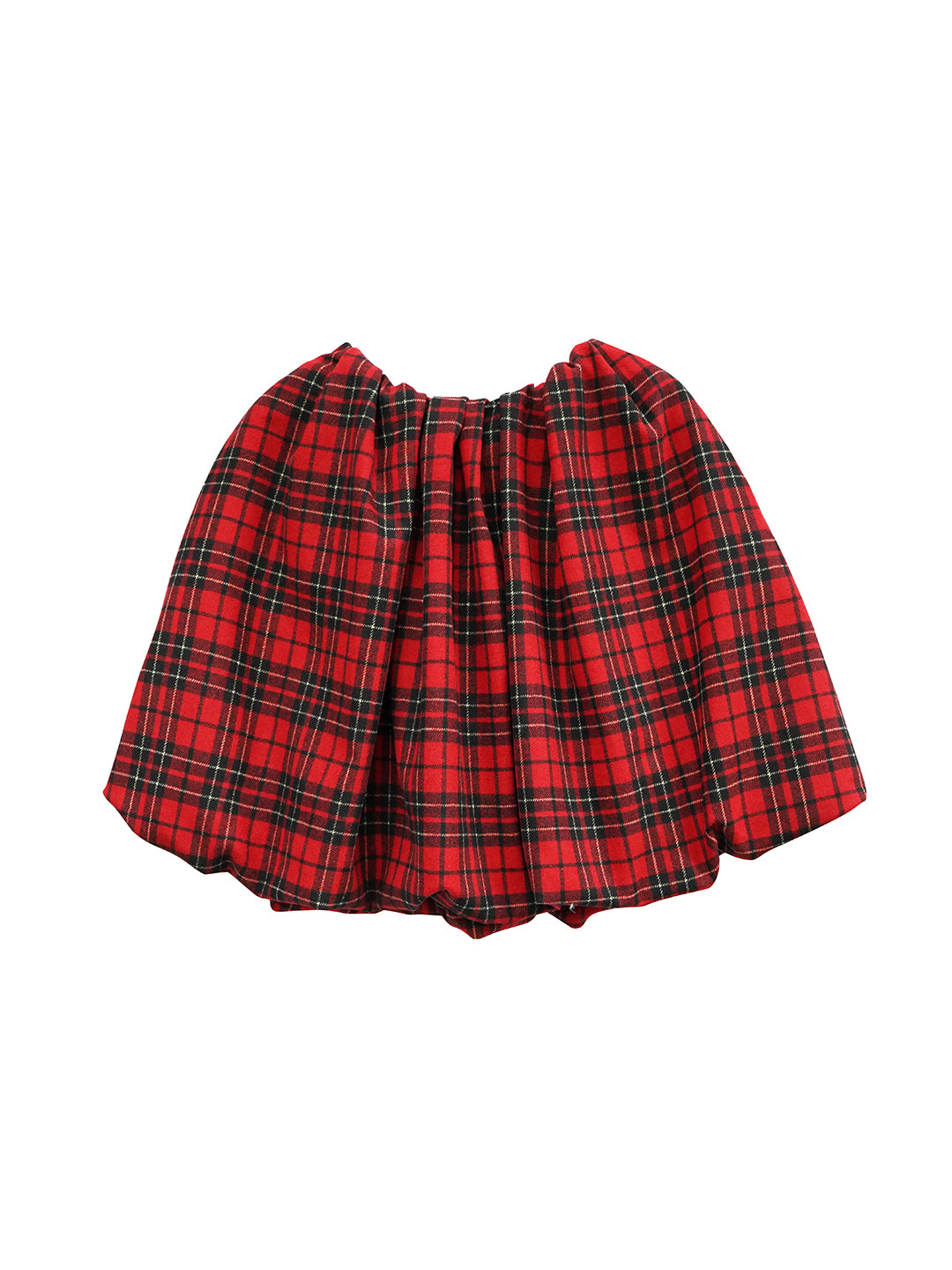 Unlogical Poem Victorian-style Tartan Woolen Top/Skirt