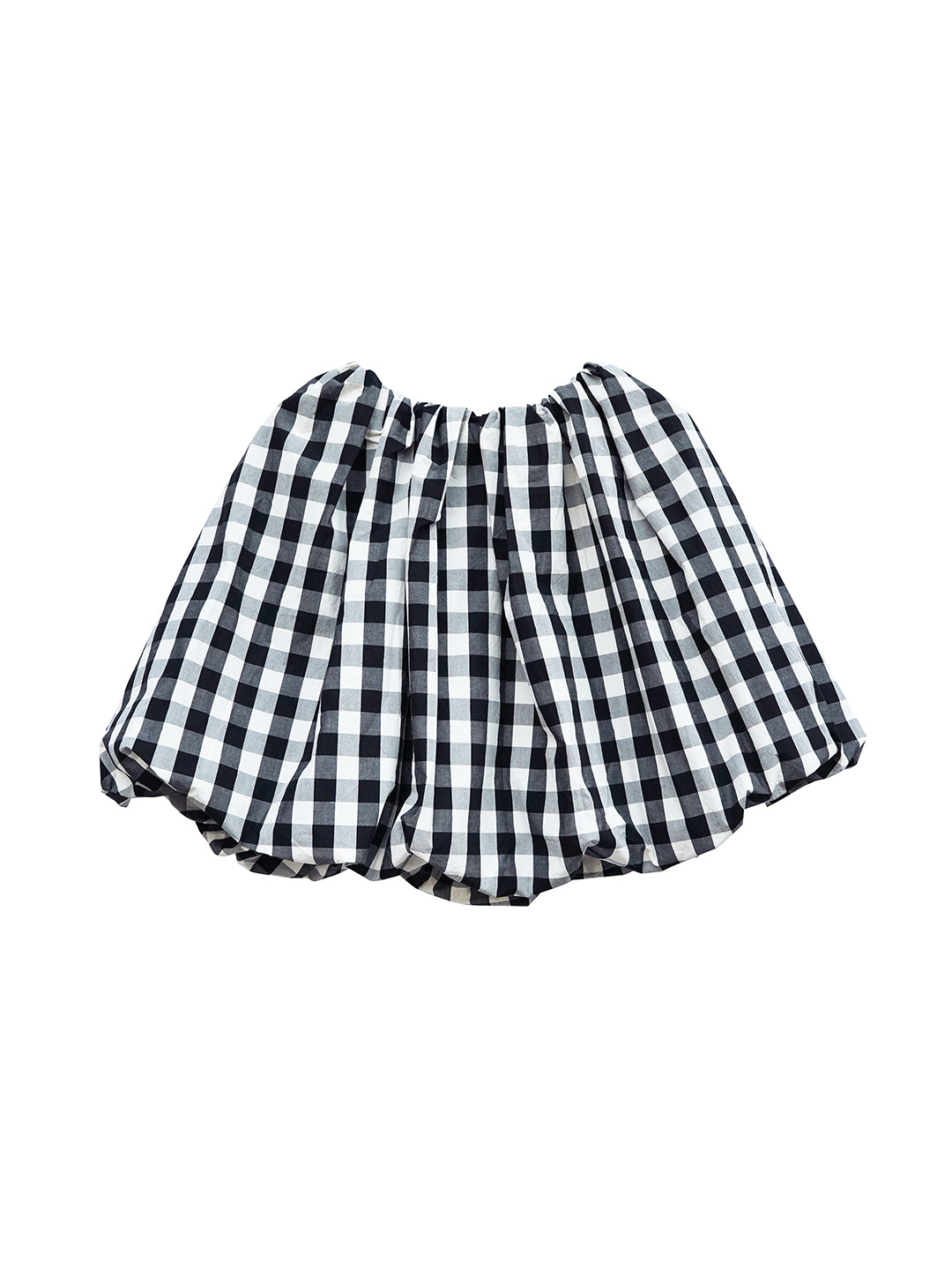 Unlogical Poem Victorian-style Ginghim Cotton Top/Skirt