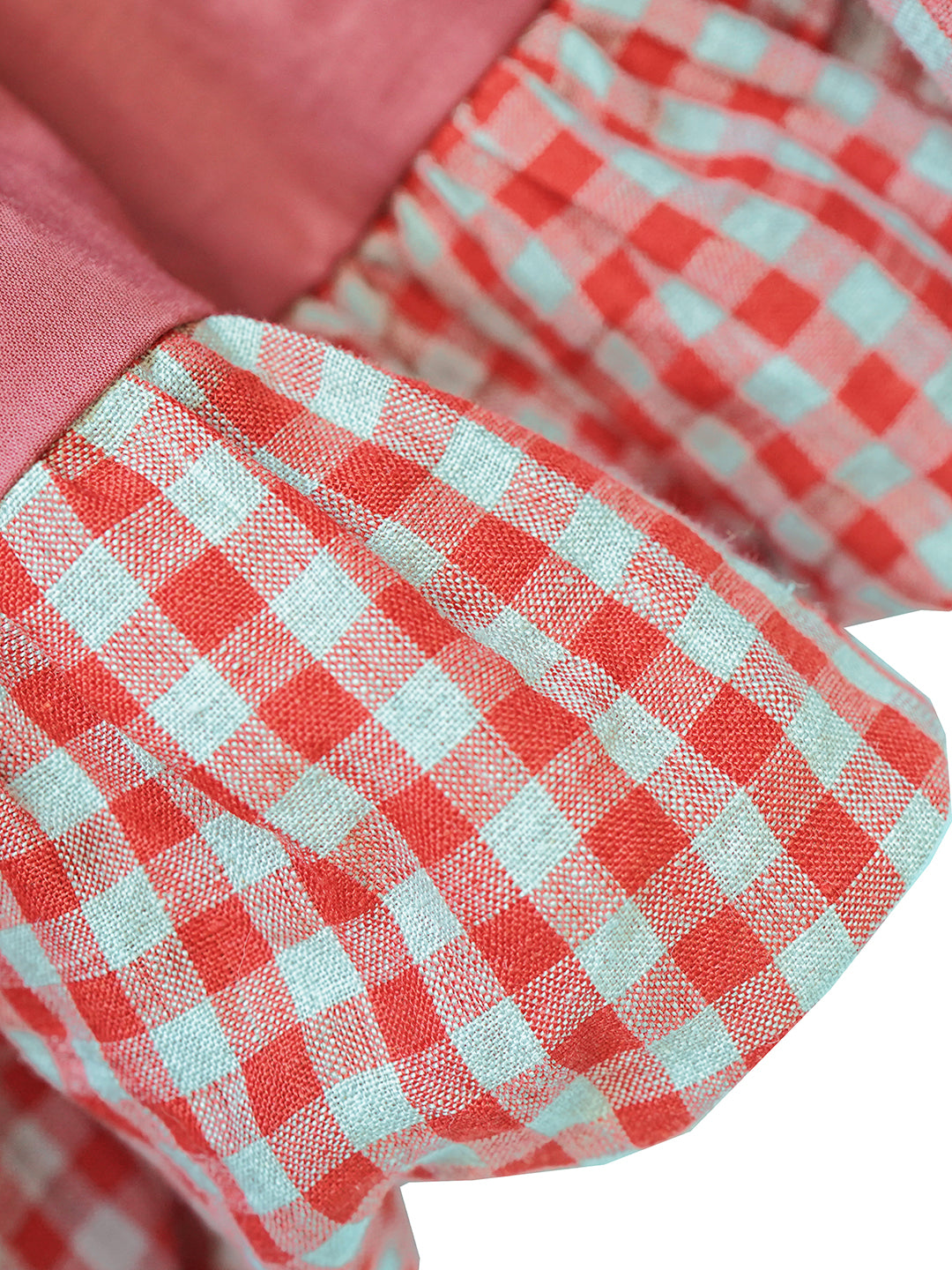 Unlogical Poem Retro-style Bow Linen Bud Skirt