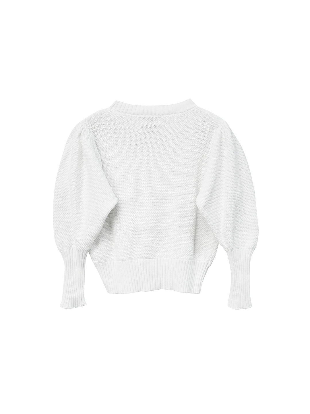 Unlogical Poem Poetic Embroidery Patchwork Knitwear