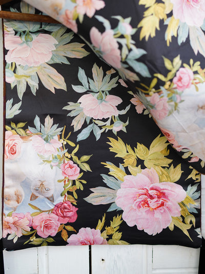 Unlogical Poem Doll Patchwork Embroidery Smock